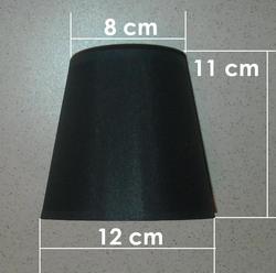 A309 - śred. 12 cm - na żarówkę świecową i małą kulkę