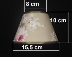 A377 - śred. 15,5 cm - na żarówkę świecową i małą kulkę 