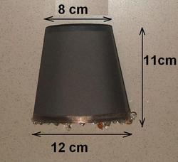 A225 - śred. 12 cm - na żarówkę świecową i małą kulkę 