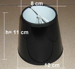 A460 - 12 cm średnica - na żarówkę świecową i małą kulkę
