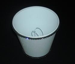 A073 - 12 cm średnica - na żarówkę świecową i małą kulkę  