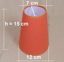 A424 - 12 cm średnica- na żarówkę świecową i małą kulkę