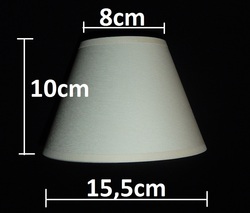 A551 - śred. 15,5 cm - na żarówkę małą kulkę i świecową