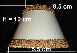 A551A - śred. 15,5 cm - na żarówkę małą kulkę i świecową