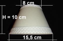 A551C - śred. 15,5 cm - na żarówkę małą kulkę i świecową