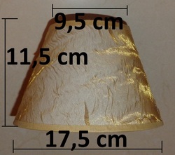 A006 - 17,5 cm średnica - tylko oprawka E14