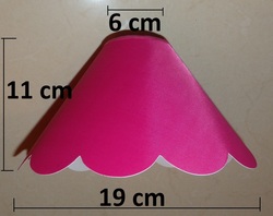 A802 - 19 cm średnica - na żarówkę małą kulkę