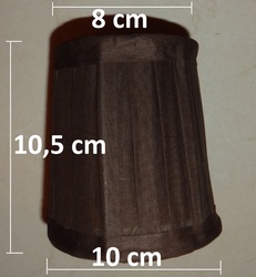 A815 - 10 cm średnica - na żarówkę świecową i małą kulkę 