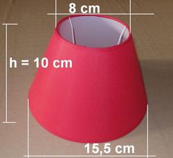 A140A - 15,5 cm średnica - na żarówkę świecową i małą kulkę