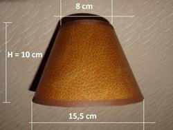 A045 - 15,5 cm średnica - na żarówkę małą kulkę