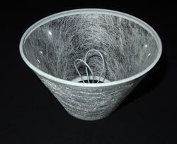 A048 - 15,5 cm średnica - na żarówkę świecową i małą kulkę