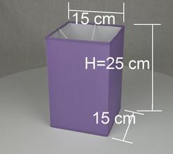 A009 - 15 * 15 * 25 cm 