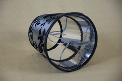 A016 - śred. 12 cm - na żarówkę świecową i małą kulkę