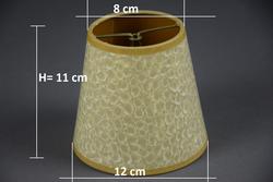 A198 - 12 cm średnica - na żarówkę świecową i małą kulkę