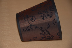 A655 - 12 cm średnica - na żarówkę świecową i małą kulkę